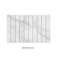 Folding Diatomite Mat Natural Material Quick Dry Shower Rug Space-Saving