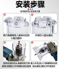 Angle Grinder to Trimmer Conversion Housing Kit
