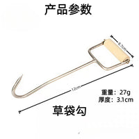 马具草袋钩捆草装卸草袋钩子老式马车配件养殖用具马草钩草袋钩