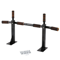 Reinforced Indoor Wall-Mounted Pull-Up Bar and Parallel Bars