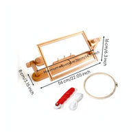Embroidery Stand with Hoop Long-Lasting Embroidery Stand Stable for Crafters