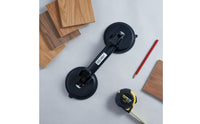 Heavy Duty Double Suction Cup Floor Tightener Quick Release Levers Wood Floor Seam Puller for DIY Enthusiasts, Home Renovation