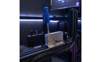 Realistic Sequential Shifter Metal PC Shifter with USB Cable Compact Controller Plug and Play for Gamers