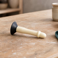 One-Piece Pottery Glazing Suction Tool Stable Ceramic Glazing Aid with Suction Base for Potters