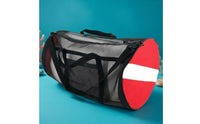 Mesh Duffel Bag with Shoulder Strap Breathable Mesh Duffel Bag with Zipper Closure Heavy Duty for Pool