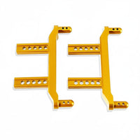 2 Pieces Metal RC Car Body Pillar Lightweight Aluminum Body Post Set Chassis Upgrade Component for Bashing