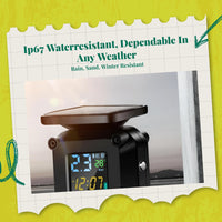Solar LCD Tire Pressure Monitor