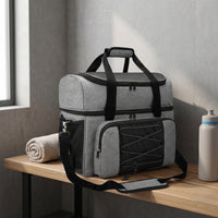 Bowling Bag with Ball Cradle Padded Bowling Bag with Shoe Compartment Adjustable for League Night