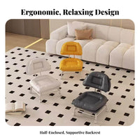 Low Rolling Stool with Backrest Easy to Clean Swivel Caster Stool Heavy-Duty