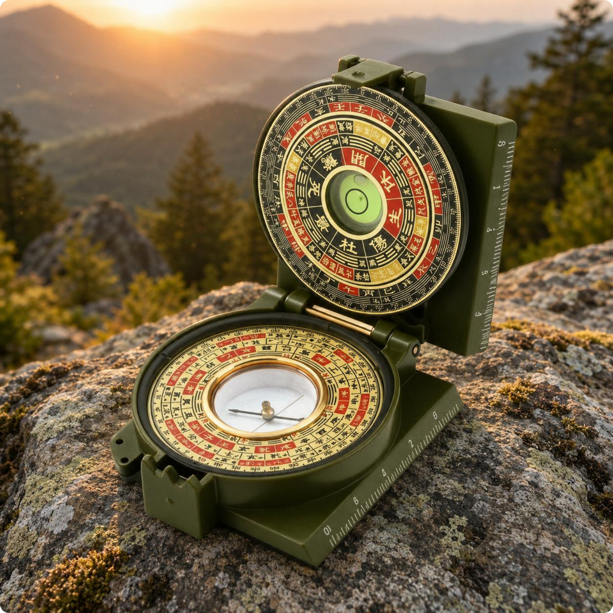Feng Shui Compass Waterproof Direction Bearing Tool Navigation Tool