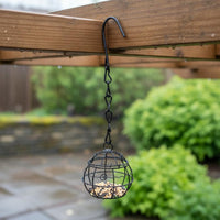 Hanging Suet Feeder Weather Resistant Avian Food Cage Versatile Design Pet Supply for Outdoor