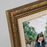 Vintage Picture Frame Desk Display, Ornate European Classical Resin Frame, Handmade Decorative Holde - Image 8