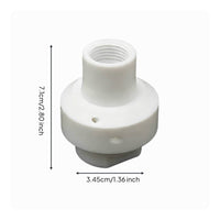 PTFE Spray Ball Anti Rotary Spray Nozzle Long-Lasting for Factory Workers