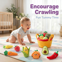 Mini Farm House Plush Toy for Infants and Toddlers