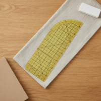 Hot Ironing Ruler Soft Heat Resistant Hemmer Ruler Easy to Use for Tailoring