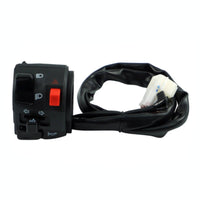 Multi-Function Left Handlebar Switch Wired Motorcycle Switch Assembly Multifunctional for Diy Mechanics
