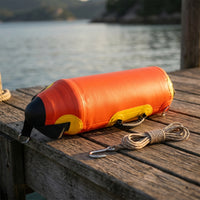 Inflatable Floats with Handle Thickened Inflatable Buoys Heavy-Duty Buoys for Anglers