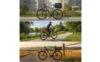 Adjustable Rear Bike Rack with Mudguard Lightweight Bike Rear Rack with Mudguard Removable Long-Lasting for Cyclists
