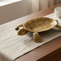Decorative Brass Turtle Tray Small Size Brass Turtle Tray Artisanal