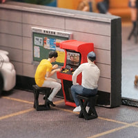 1:64 Scale Gaming Machine Machine Figure Previously Painted-Painted Display