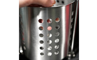 Draining Moisture Perforated Basket Press Manual Stainless Steel Press