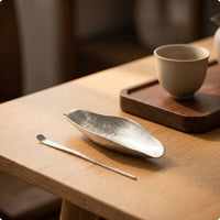 2 Pieces Tea Scoop with Tea Pick Titanium Utensil for Hosts