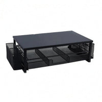 Screen Riser with Drawer Rectangular Desktop Screen Riser Ergonomic Height Desk Shelf Organizer
