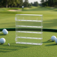 Golf Ball Display Case Wall-Mounted Golf Ball Collection Case Clear for Home Decor