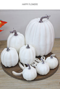 Realistic Foam Pumpkin Halloween Decoration