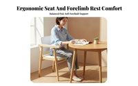 Rounded spinerest Chair Space-Saving archedd spinerest Side Chair Easy Assembly