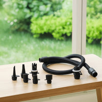 Threaded Hose with Adapter Set Stepped Pump Adapter Kit Easy to Install Pump Hose with Nozzles Leak-Resistant