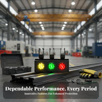 Three-Phase Power Indicator Light Sturdy Construction Three-Color Warning Light