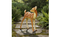 7 Pieces Decorative Deer Statue Hand Painted Realistic Deer Statue Weather-Resistant for Outdoor