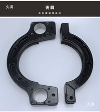 手动pe管热熔机对接焊机机架手摇手推上下环对焊机配件管道焊接机
