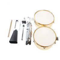 13/14 Inch Steel Timbales Drum for Adults with Three Color Options