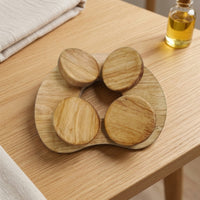 Sauna Headrest Pillow Handmade Sauna Headrest Natural Wooden for Steam Room