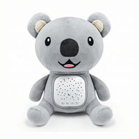 Stuffed Koala Soothing Baby Sound Machine with Light Display Koala Stuffed Toy Cuddly Sleep Aid Portable for Babies, Nursery