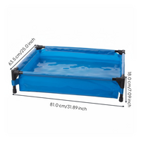 Foldable Pet Pool, Portable Dog Bath Tub, Outdoor Use