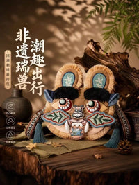 跨进爆款Lil X’s handcrafted Chinese Tiger Bag手工制作虎包