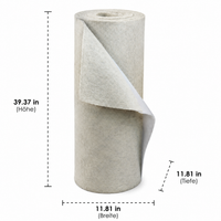 Drainage Fabric, Weed Control Fabric & Garden Fabric, Root Barrier Geotextile, Water-Permeable for Terrace Construction, Basement Renovation