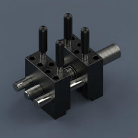 Model Making Holding Tool Multi-Function Miniature Bench Clamp CNC Machined Clamping Jig for DIY Enthusiasts