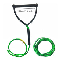 Tangle-Untangled Wakeboard Tow Rope EVA Grip Waterski Handle Rope High Tensile Strength Watersports Equipment Abrasion-Resistant for Wakeboarders, Boating, Lake, River