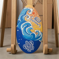 Wooden Surfboard 37-Inch Water Play Board Surfboard-Design Board Pointed Nose Lengthened Shape