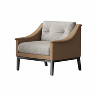 Upholstered Tub Restchair Modern Design Upholstered Perusing Chair Wrap-Around Rearrest Easy Assembly for Business Owners
