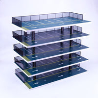 1:24 Scale Model Car Parking Garage Display Rack Storage Shelf