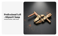 600A Fabrication Ground Clamp | Heavy-Duty 600A Capacity, Solid Copper Construction, fabrication Machine Ground Clamp, for Metal Fabrication