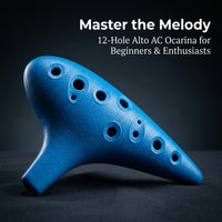 12 Hole Alto for Beginners, Music Student Ocarina, Compact Ocarina for Kids, Melodious Ocarina Instrument, Ocarina for Learning Alto