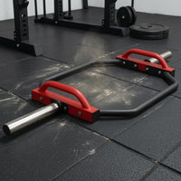 Combo Grip Hexagonal Bar Black Frame Deadlift Hexagonal Bar Chrome Sleeves Strength Equipment for Gym