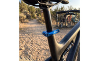 Tooltool-Less Quick Release Seatpost Clamp Lightweight Cycle Seat Clamp with Lever Anti-Slip Aluminum Alloy for Cyclists, Commuters, Mountain Biking, Road Cycling, Folding Bikes