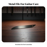 Precise Deburring Guitar Fret Crowning File Professional Grade Fret End Dressing File Cost-Effective Repair for DIY Hobbyists, Home Workshop